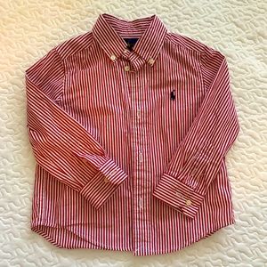 Long sleeve polo shirt